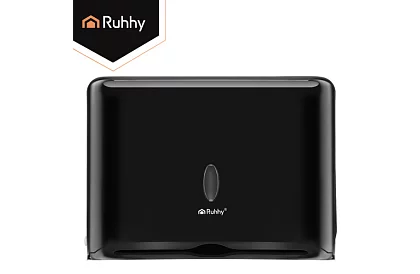 Zásobník papírových ZZ ručníků – černý