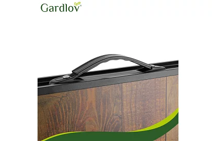 Skládací kempingový stůl 120 × 60 cm + 4 židle