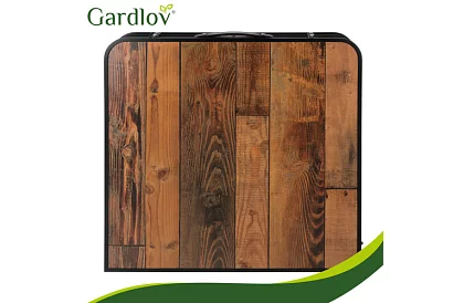 Skládací kempingový stůl 120 × 60 cm + 4 židle