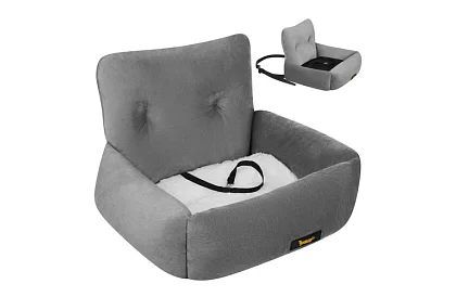 Přepravní sedačka do auta  44 × 35 × 30 cm – Velikost S