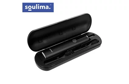 Sonický elektrický zubní kartáček X800 - černý – 90 000 ot./min + 6 hlavic