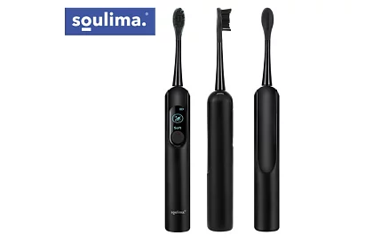 Sonický elektrický zubní kartáček X800 - černý – 90 000 ot./min + 6 hlavic