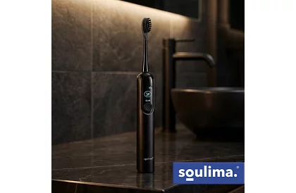 Sonický elektrický zubní kartáček X800 - černý – 90 000 ot./min + 6 hlavic