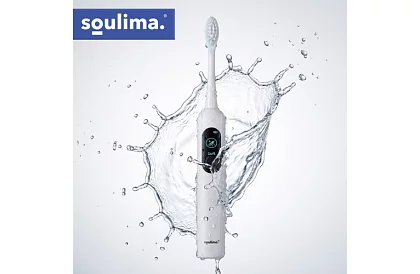 Sonický elektrický zubní kartáček X800 – bílý – 90 000 ot./min + 6 hlavic