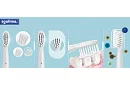 Sonický elektrický zubní kartáček X800 – bílý – 90 000 ot./min + 6 hlavic