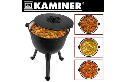 Litinový smaltovaný kotlík 10 litrů