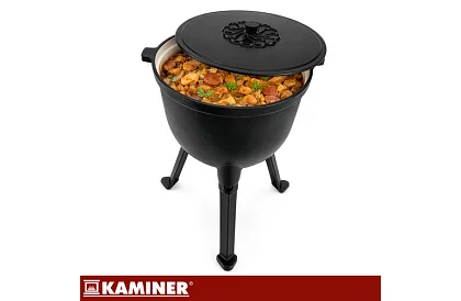 Litinový smaltovaný kotlík 10 litrů