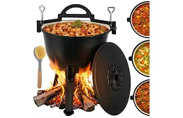 Litinový smaltovaný kotlík 10 litrů