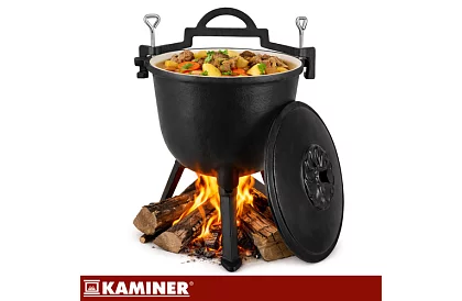 Litinový smaltovaný kotlík 8 litrů