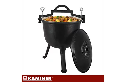 Litinový smaltovaný kotlík 8 litrů