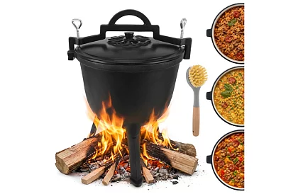 Litinový smaltovaný kotlík 8 litrů