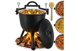 Litinový smaltovaný kotlík 8 litrů