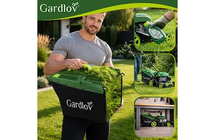 Benzínová sekačka DriveX 149 cm³ - 2,3 kW, 406 mm, 50l koš