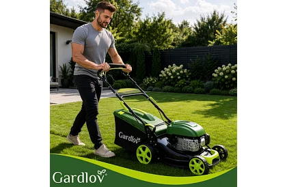Benzínová sekačka DriveX 149 cm³ - 2,3 kW, 406 mm, 50l koš