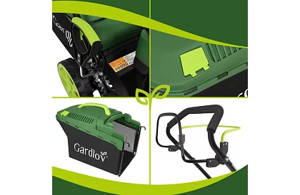 Benzínová sekačka DriveX 149 cm³ - 2,3 kW, 406 mm, 50l koš