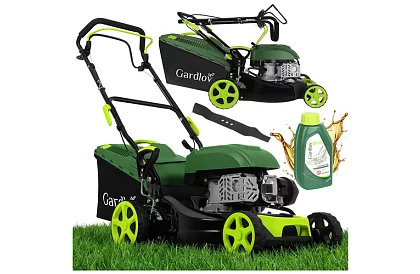 Benzínová sekačka DriveX 149 cm³ - 2,3 kW, 406 mm, 50l koš