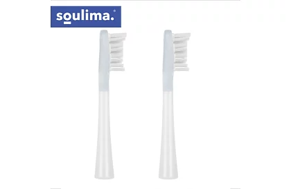 2 náhradní hlavice pro elektrický zubní kartáček X800 – bílé