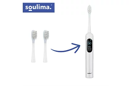 2 náhradní hlavice pro elektrický zubní kartáček X800 – bílé