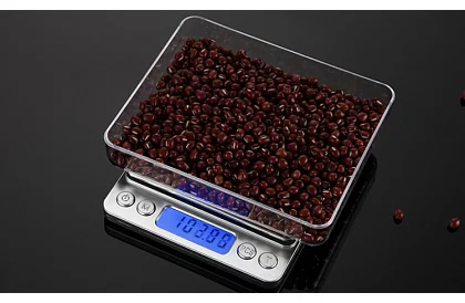 Přesná LCD elektronická kuchyňská váha 500 g / 0,01 g