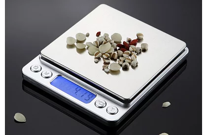 Přesná LCD elektronická kuchyňská váha 500 g / 0,01 g