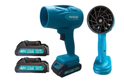 Ruční akumulátorový fukar + 2 baterie – HAYAMI HA-1033