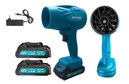 Ruční akumulátorový fukar + 2 baterie – HAYAMI HA-1033