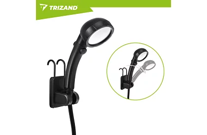 Kempingová sprcha s LCD a pumpou 6000 mAh – dobíjecí