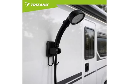 Kempingová sprcha s LCD a pumpou 6000 mAh – dobíjecí