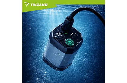 Kempingová sprcha s LCD a pumpou 6000 mAh – dobíjecí