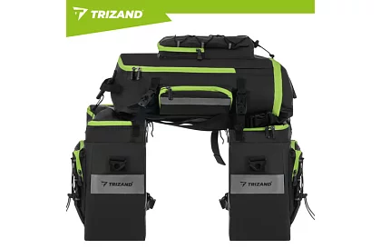 Brašna na kolo, batoh 3v1 – na nosič kola - 65 l