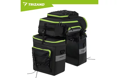 Brašna na kolo, batoh 3v1 – na nosič kola - 65 l