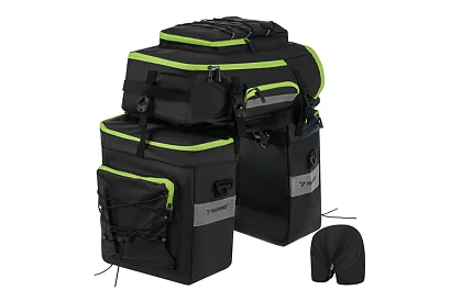 Brašna na kolo, batoh 3v1 – na nosič kola - 65 l