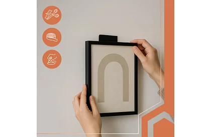 Samolepící suchý zip 5 x 500 cm – černý