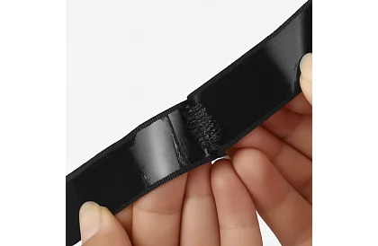 Samolepící suchý zip 5 x 500 cm – černý