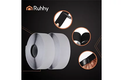 Samolepící suchý zip 5 x 500 cm – černý