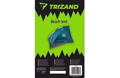 Plážový stan modrošedý 220 × 120 × 120 cm