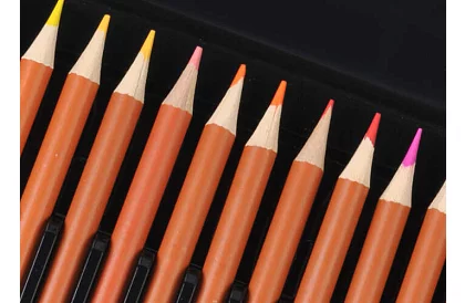 Výtvarná sada na malování v dřevěném pouzdře – 177 kusů