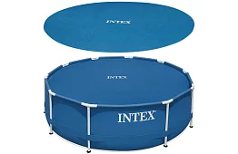 Solární kryt na zahradní bazén Intex 28013 – průměr 457 cm
