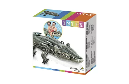 Nafukovací lehátko krokodýl 170 x 86 cm – I57551