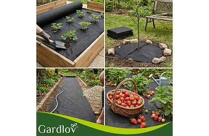 UV agrotextilie proti plevelu 1,6x20 m, 50 g/m2, černá