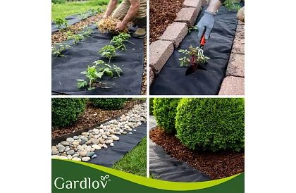 UV agrotextilie proti plevelu 1,6x20 m, 50 g/m2, černá