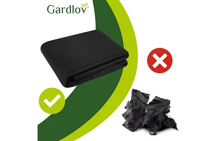 UV agrotextilie proti plevelu 1,6x20 m, 50 g/m2, černá