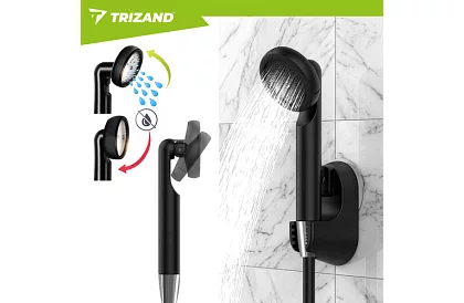 Kempingová sprcha s pumpou 2200 mAh – dobíjecí