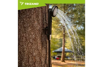 Kempingová sprcha s pumpou 2200 mAh – dobíjecí