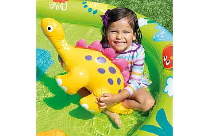 Nafukovací vodní hřiště se skluzavkou 191 x 152 x 58 cm – Dinosaurus I57166