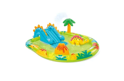 Nafukovací vodní hřiště se skluzavkou 191 x 152 x 58 cm – Dinosaurus I57166