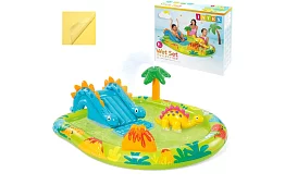 Nafukovací vodní hřiště se skluzavkou 191 x 152 x 58 cm – Dinosaurus I57166