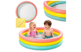 Nafukovací dětský bazén s měkkým dnem 114 x 25 cm – I57412NP
