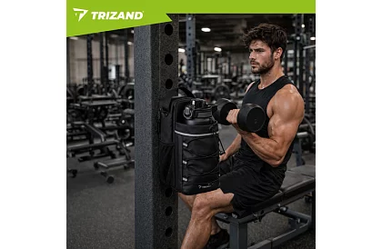 Magnetická sportovní taška do posilovny - organizér na lahev a telefon