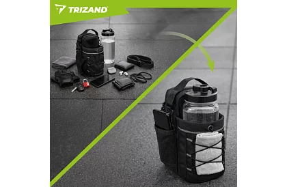 Magnetická sportovní taška do posilovny - organizér na lahev a telefon